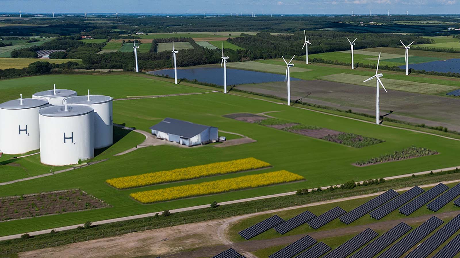 Cómo se produce el hidrógeno verde con residuos agrícolas