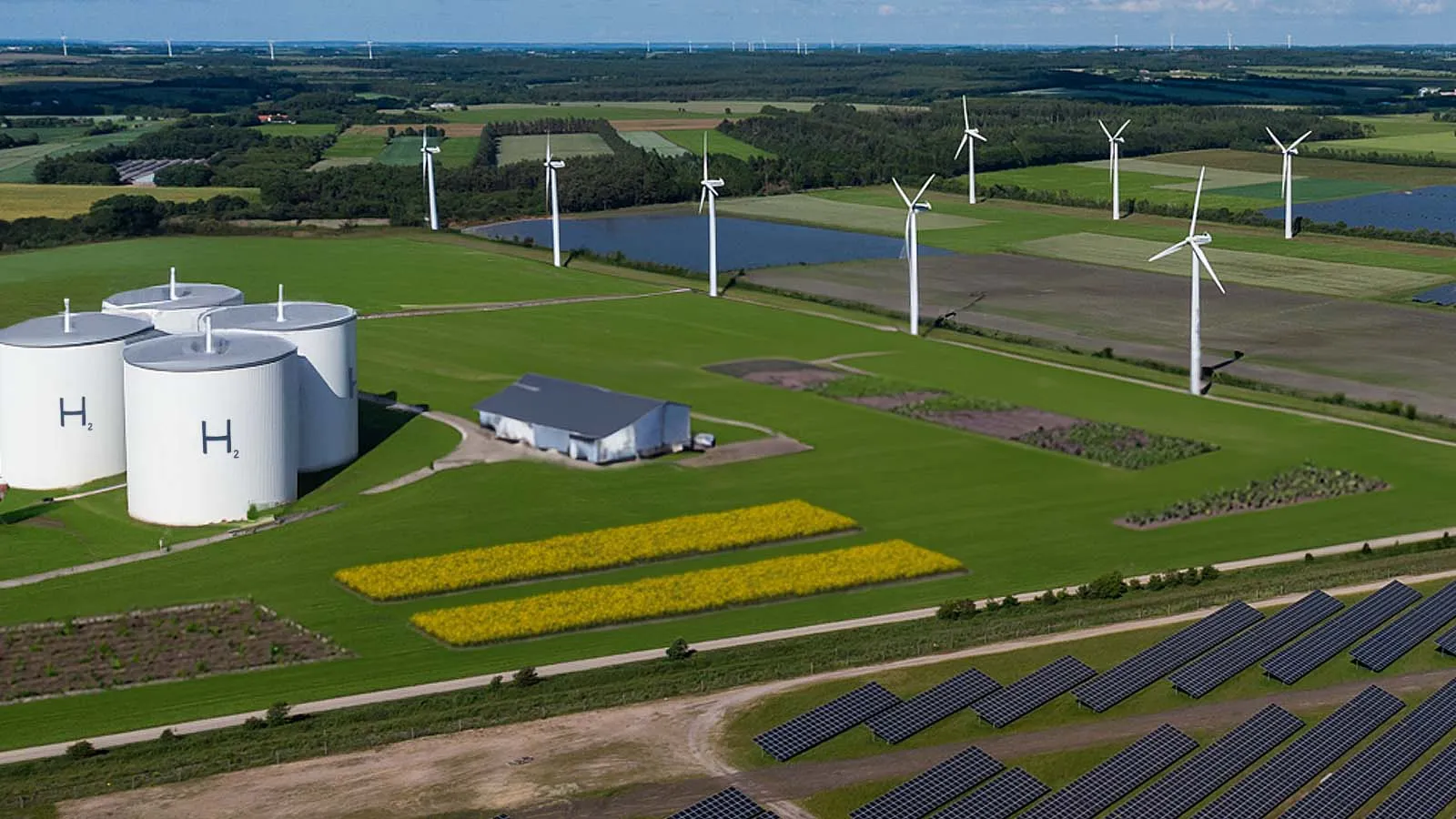 Cómo se produce el hidrógeno verde con residuos agrícolas