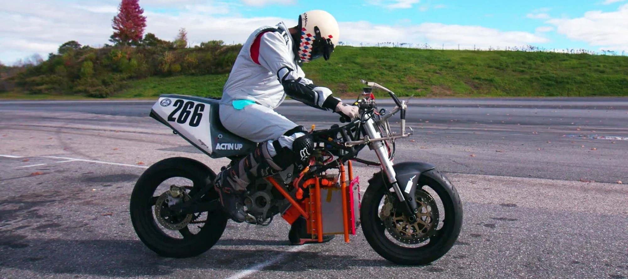 La moto de hidrógeno que el MIT nos trajo