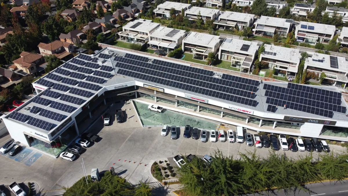 Instalación solar Autokas - 209 kWp