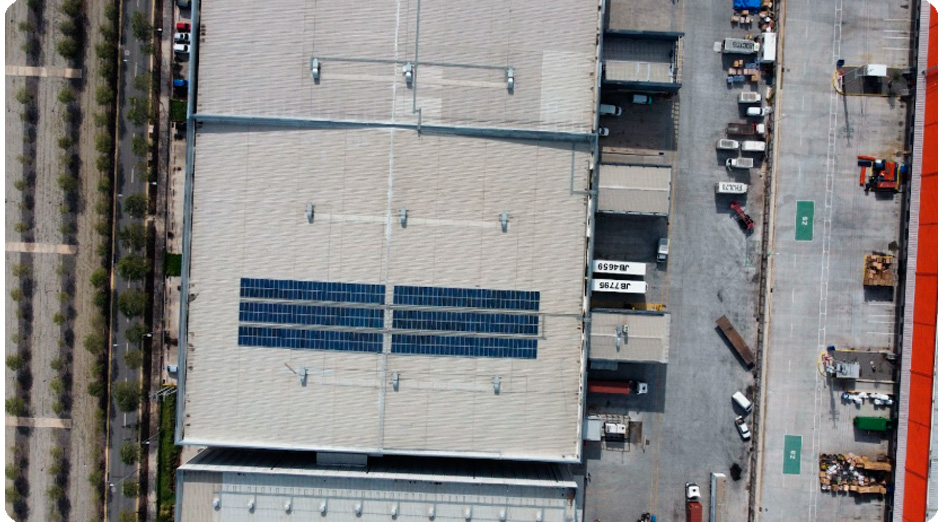 Instalación solar EIT Enea - 376 kWp